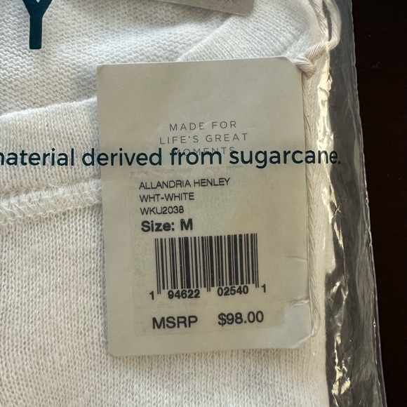 Faherty Allandria Henley - Picture 10 of 12